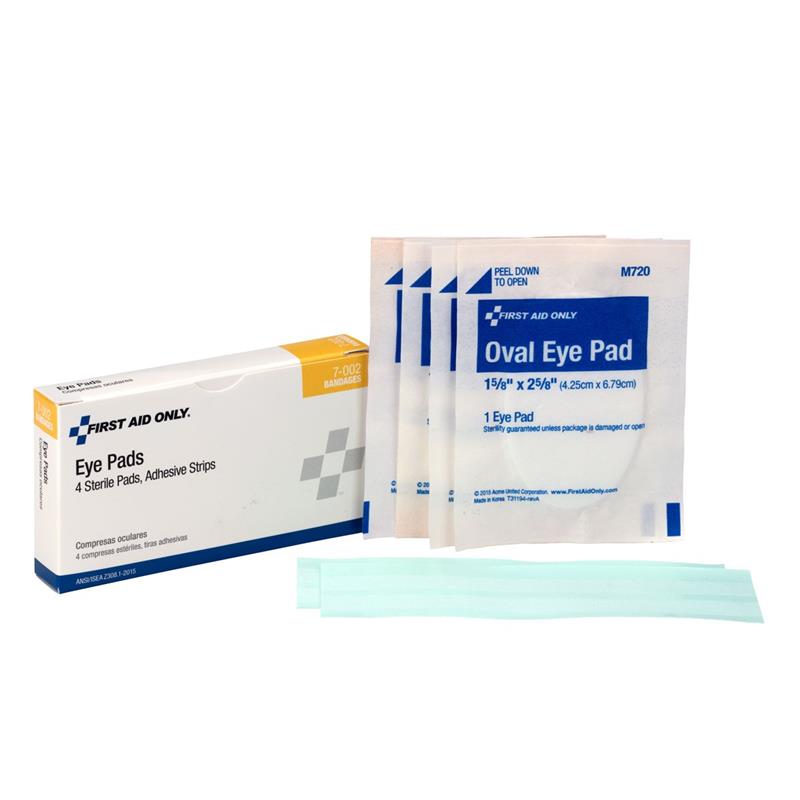 STERILE EYE PADS & STRIPS 4 EA/BX - Cleaning & Janitorial